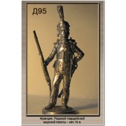 Рядовой гвардейской морской пехоты Начало 19 века Д95 ТС (н/к)