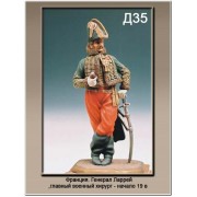 Генерал Лассаль,командир лёгкой кавалерии. Начало 19 века Д35 ТС (н/к)
